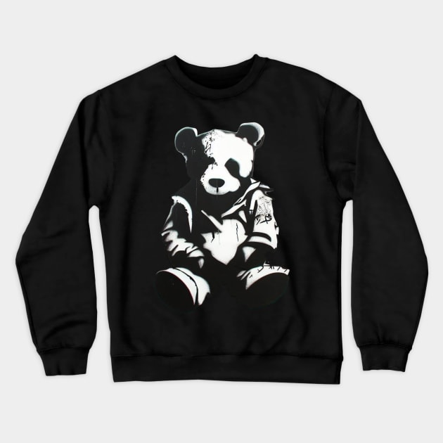 GRAFFITI BEAR (NO BACKGROUND) Crewneck Sweatshirt by abovetheundergroundbrand